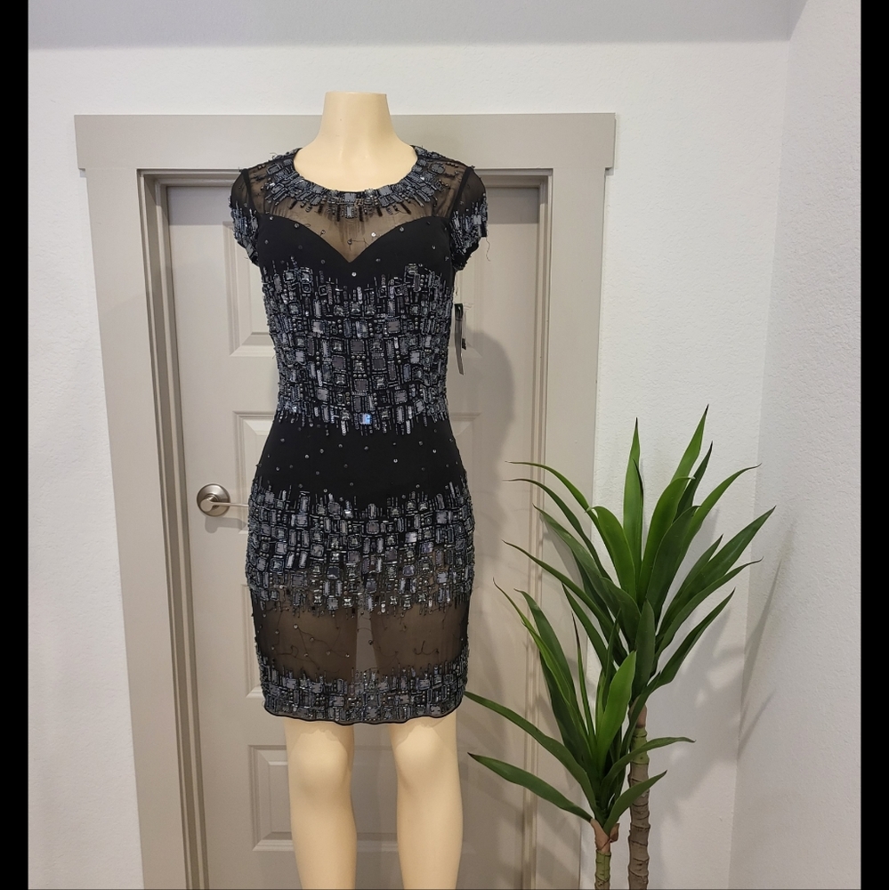 Short black dress
